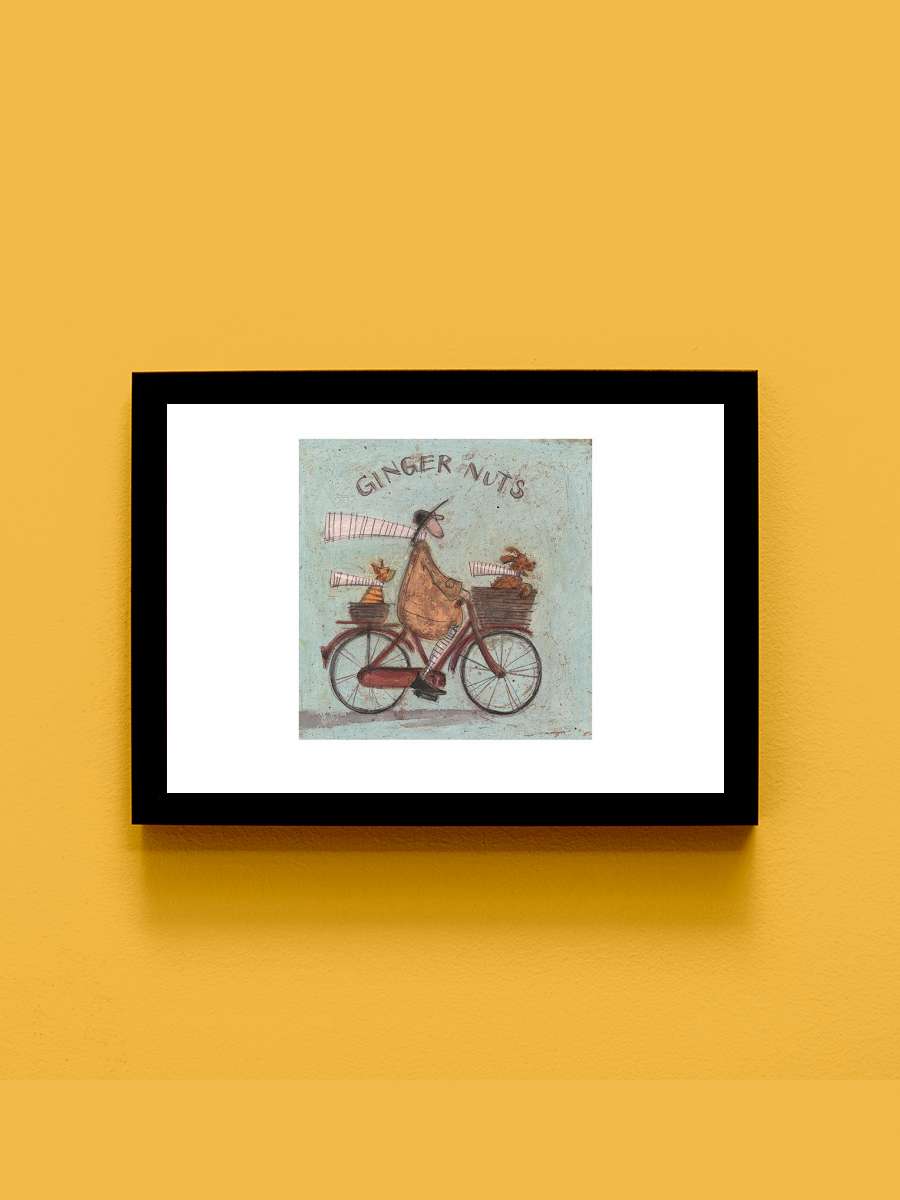 Sam Toft - Ginger Nuts Sanatsal Modern Tablo Siyah Çerçeveli Poster Modern Duvar Tablo