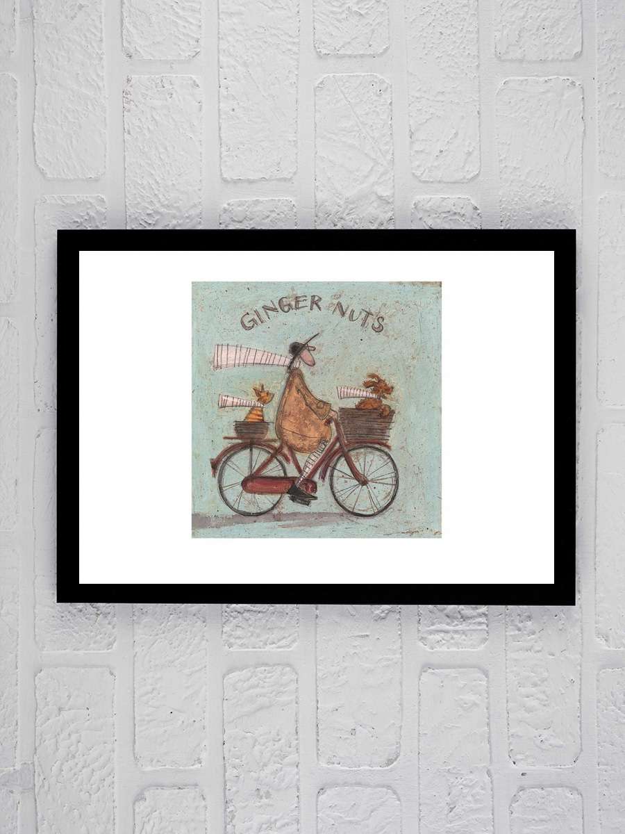 Sam Toft - Ginger Nuts Sanatsal Modern Tablo Siyah Çerçeveli Poster Modern Duvar Tablo