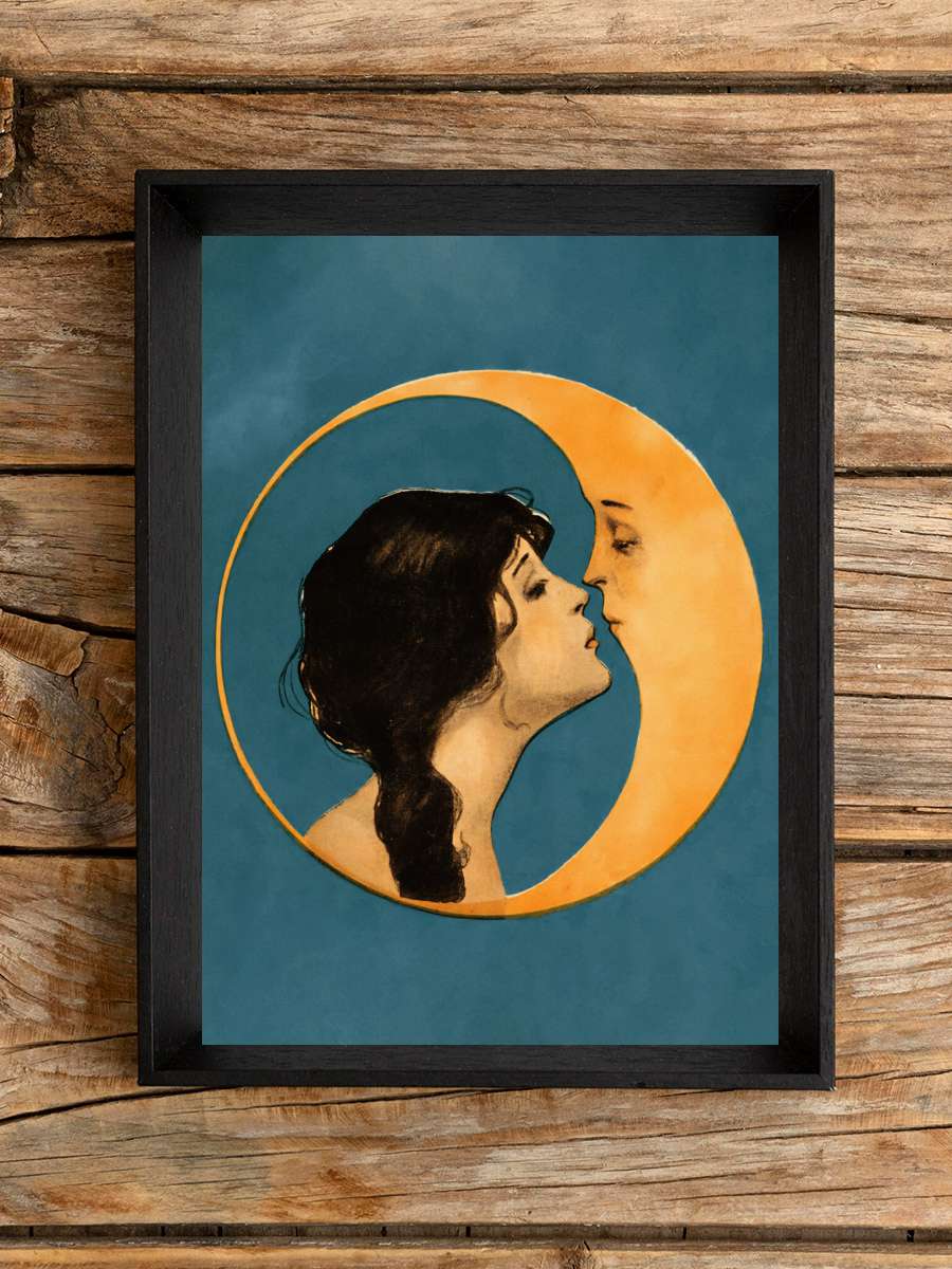 Dear Old Dixie Moon II … (Celestial Vintage) - Sam Fox… Sanatsal Modern Tablo Siyah Çerçeveli Poster Modern Duvar Tablo