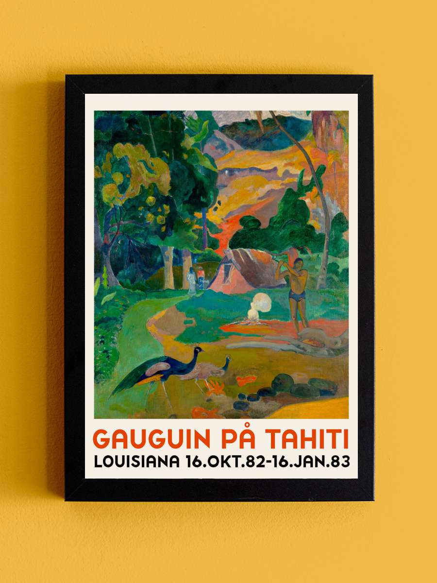 Landscape & Peacocks (Colourful… (Colourful Exhibition) - Paul… Sanatsal Modern Tablo Siyah Çerçeveli Poster Modern Duvar Tablo