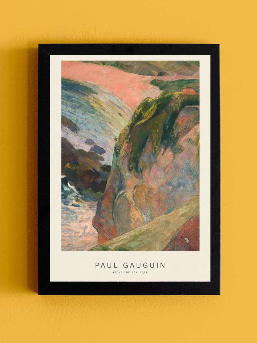 Above the Sea (Special Edition)… Edition) - Paul Gauguin Sanatsal Modern Tablo Siyah Çerçeveli Poster Modern Duvar Tablo