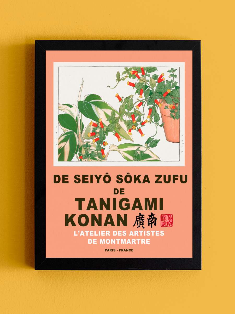 Maranta & Manettia (Special… (Special Edition Japandi Florals) -… Sanatsal Modern Tablo Siyah Çerçeveli Poster Modern Duvar Tablo