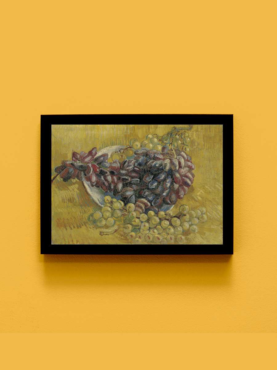 Grapes par Gogh, Vincent, van .… . Oil on canvas, size :… Sanatsal Modern Tablo Siyah Çerçeveli Poster Modern Duvar Tablo