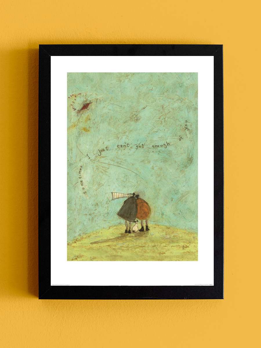 Sam Toft - I Just Can‘t Get Enough of You Sanatsal Modern Tablo Siyah Çerçeveli Poster Modern Duvar Tablo