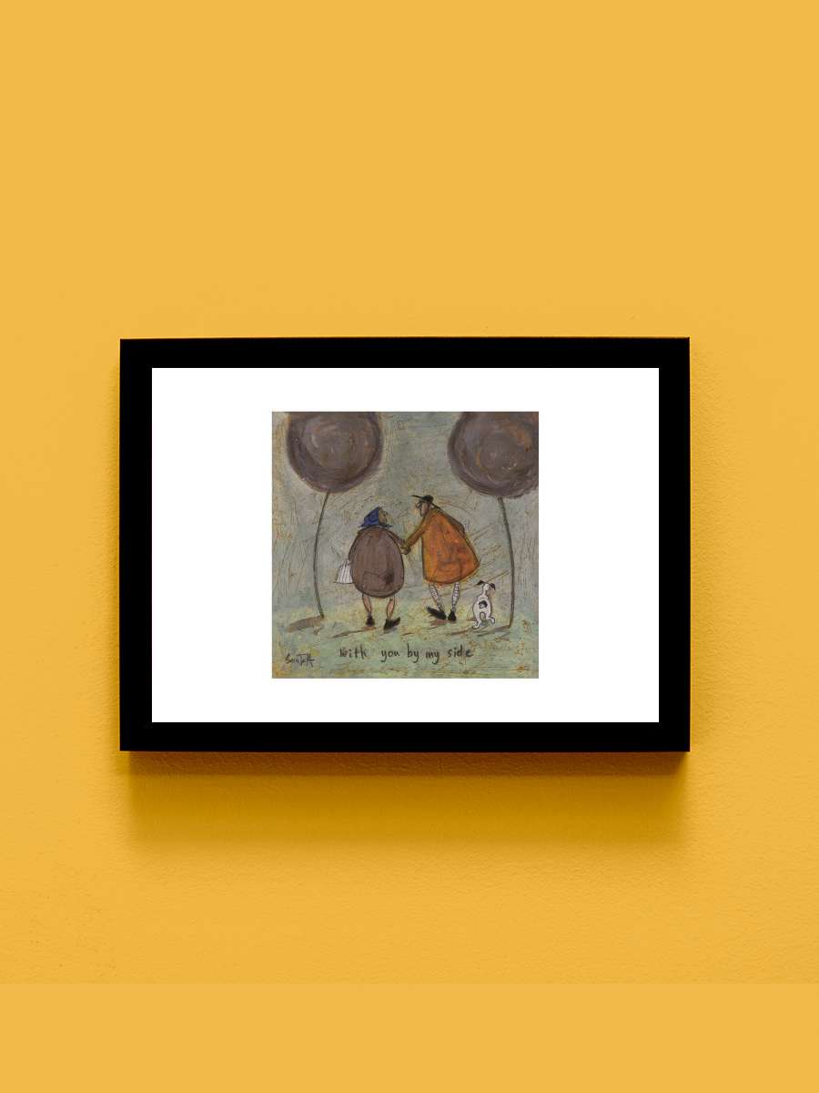 Sam Toft - With You By My Side Sanatsal Modern Tablo Siyah Çerçeveli Poster Modern Duvar Tablo