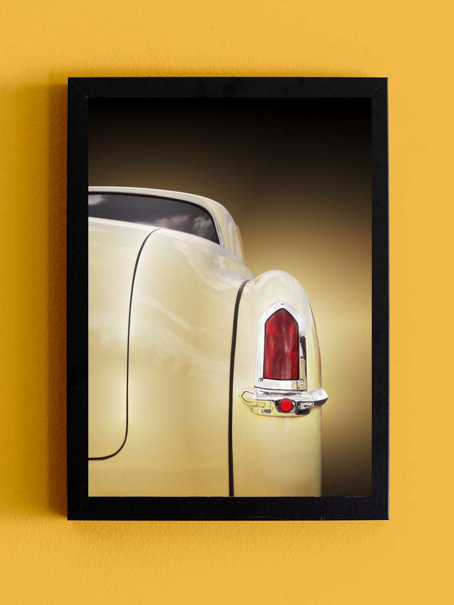 American classic car Coronet… Coronet 1950 taillight Araba Tablo Siyah Çerçeveli Araba Poster Duvar Tablo